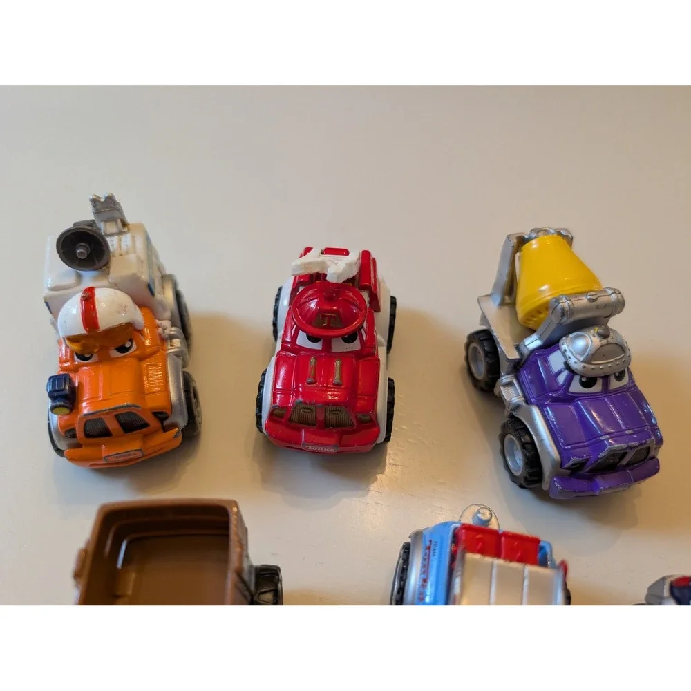 Tonka Chuck & Friends Toy Trucks Multi 2000 Maisto Diecast Lot of 7